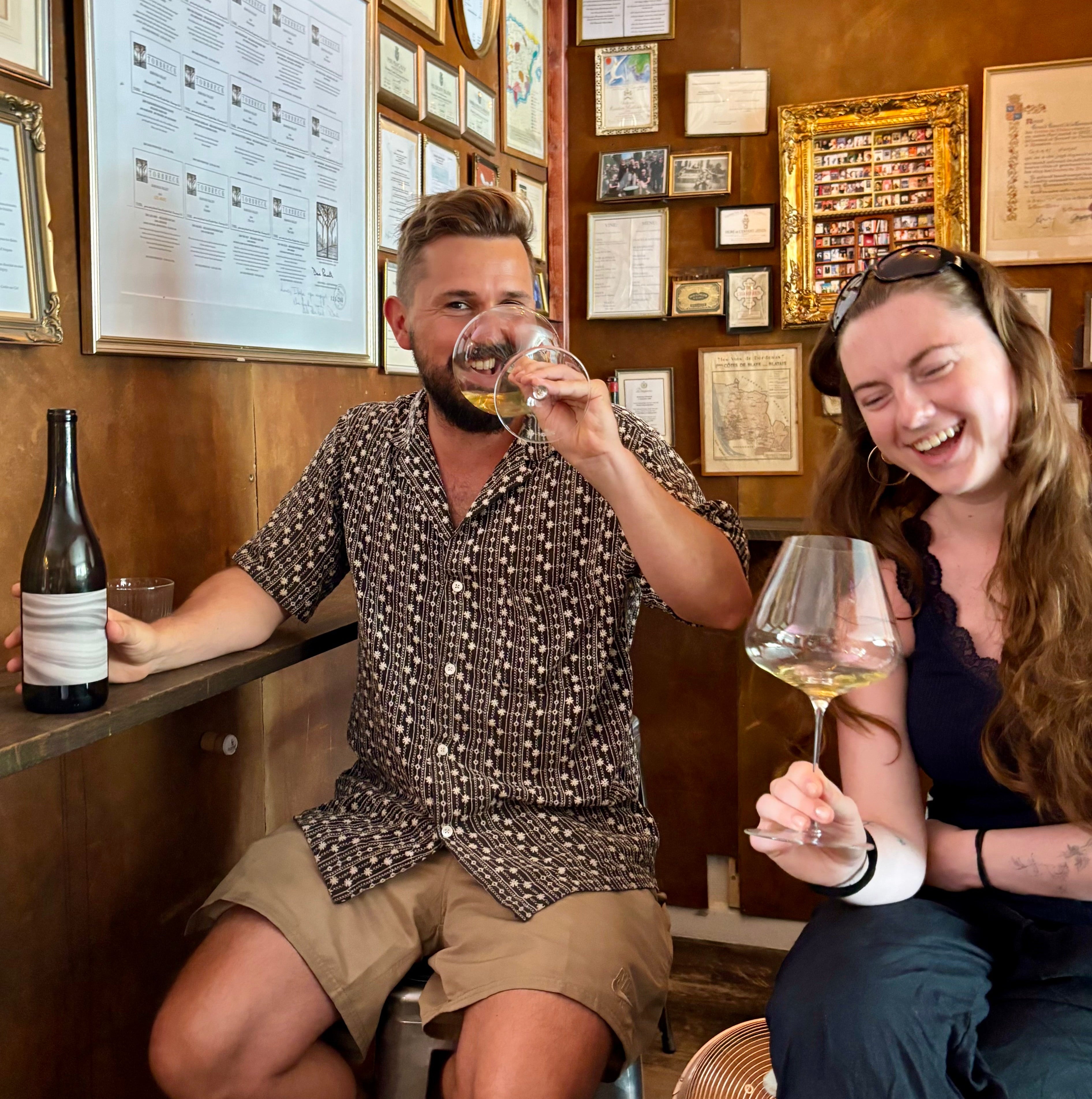 Emil Skytte vinsmagning i Sydhavnens Vinbar