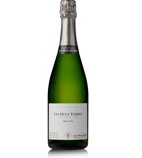 Champagne Grand Cru "Les Deux Terres" La Malaurie. Sydhavnens Vinbar