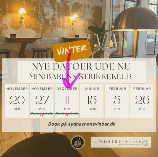 Minibarens Strikkeklub, Sydhavnens Vinbar, julebanko i strikkeklubben