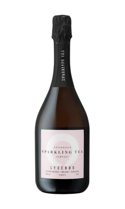 Sparkling tea Copenhagen, lyserød, pink, alkoholfri 