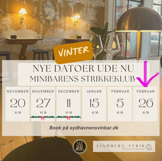 Minibarens Strikkeklub, Sydhavnens Vinbar, strikkeevent i København