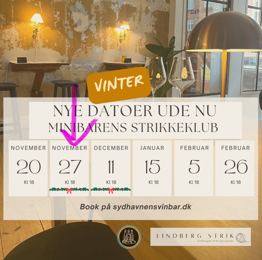 Minibarens Strikkeklub, Sydhavnens Vinbar, julebanko i strikkeklubben
