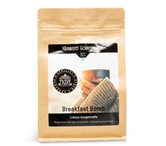 kaffe fra møn, formalede bønner, luksuskaffe