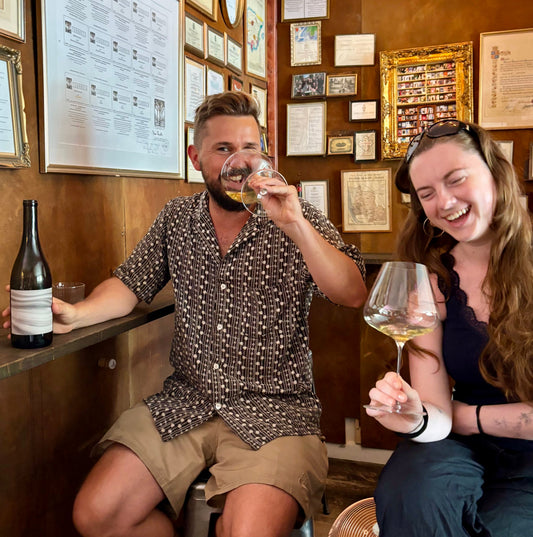 Emil Skytte vinsmagning i Sydhavnens Vinbar