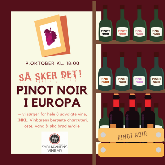 Pinot nior, vinsmagning, sydhavnens vinbar