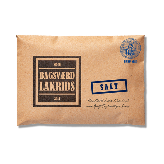 Bagsværd lakrids plade, variant Salt