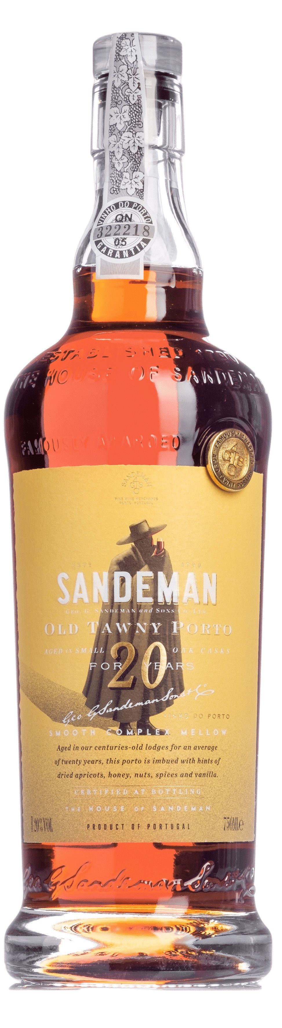 Porto Tawny 20 Years old, Sandeman (Sandeman 20 YO Tawny)