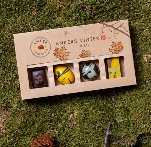 Anker Chokolade, Vinter, gaveæske, økologisk