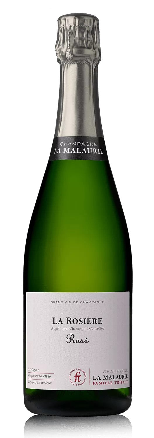 Champagne Rosé "La Rosiére"  La Malaurie