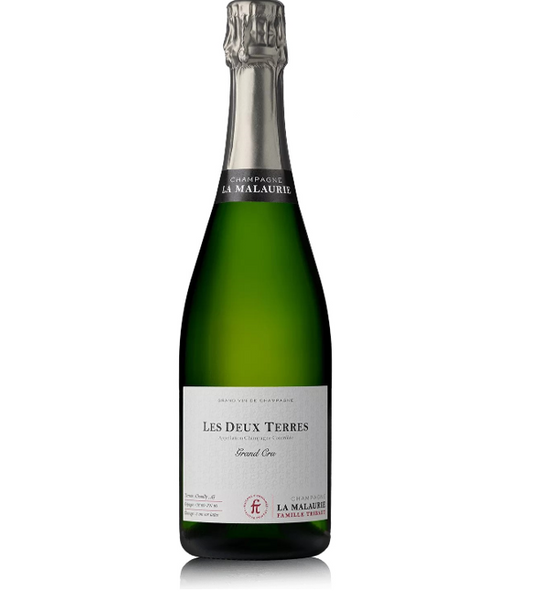 Champagne Grand Cru "Les Deux Terres"  La Malaurie. Sydhavnens Vinbar