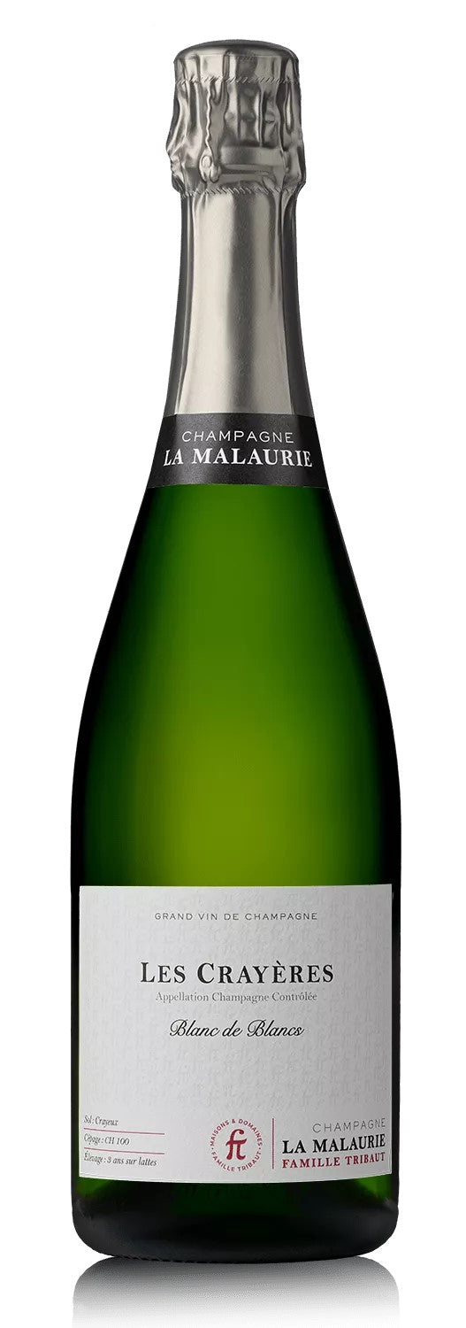 Champagne Blanc de Blancs "Les Crayeres" La Malaurie, Sydhavnens Vinbar