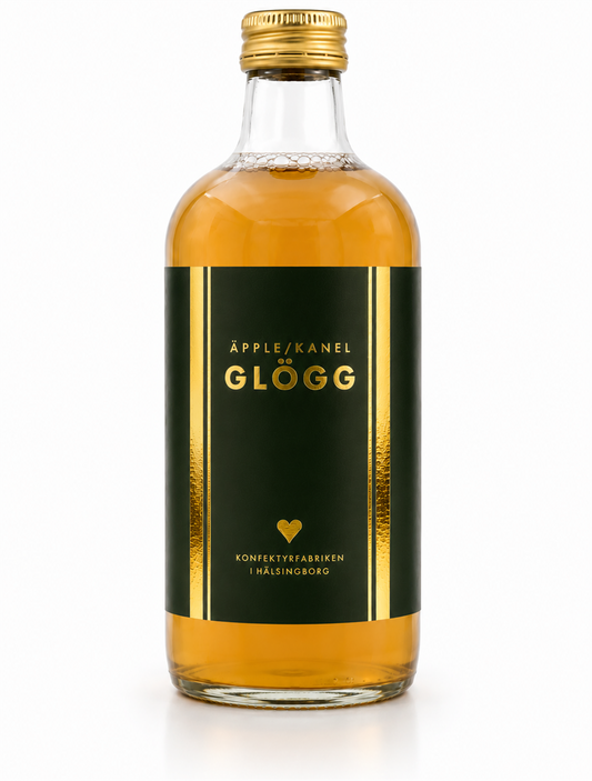 hvid gløgg med æble og kanel