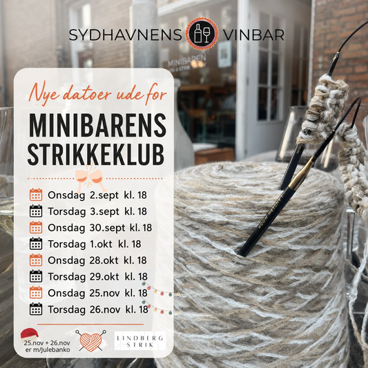 Minibarens Strikkeklub hos Sydhavnens Vinbar