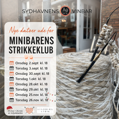 Minibarens Strikkeklub hos Sydhavnens Vinbar